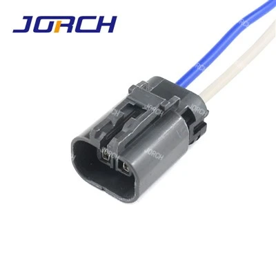 Pruun 2 P pistikupesa plastjuhtme pistik Chenyi 2.8 naissoost 2 kontaktiga auto juhtmestiku pistik DJ7029A-2.8-21