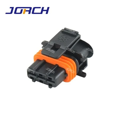 Auto juhtmekonnektor emane juhtmekonnektor auto juhtmestiku 3 kontaktiga klemmipesa DJ7036B-3.5-21