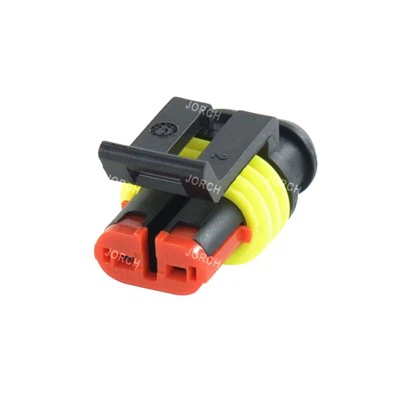 Superseal 1.5 seeria naissoost 2 kontaktiga autovalgustuse pistik DJ7021Y-1.8-21 282080-1